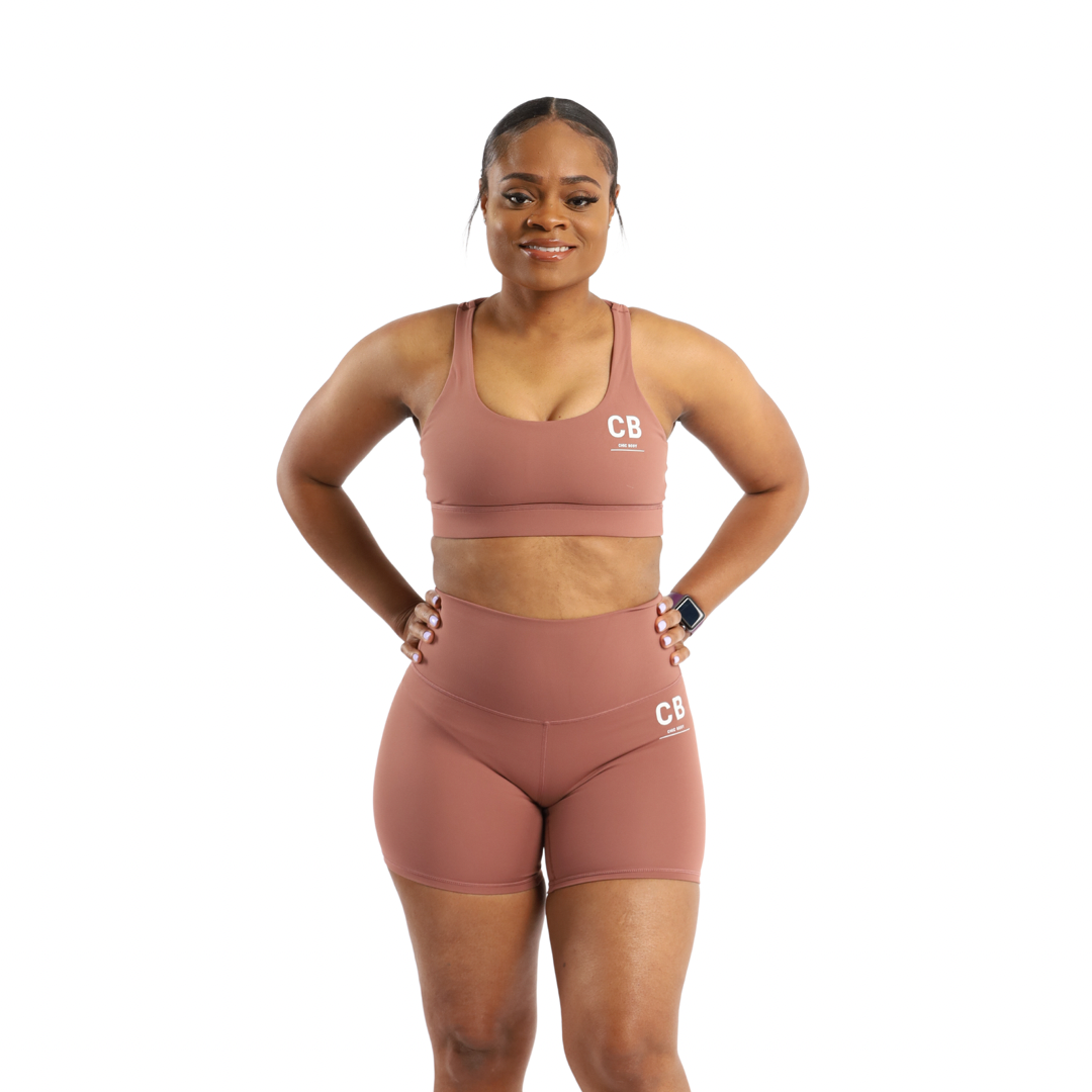 Biker Shorts-Warm Buff