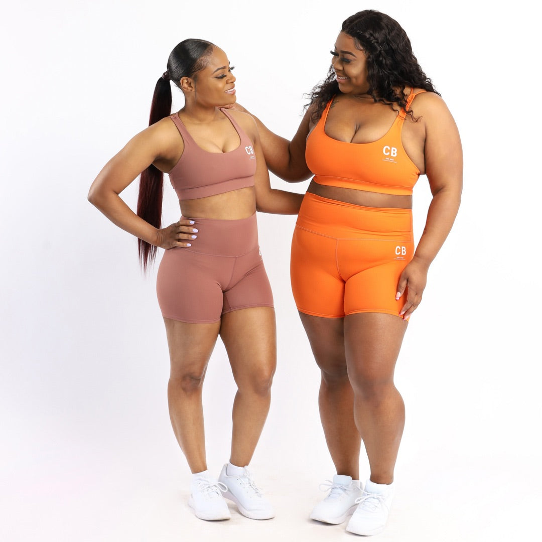 Biker Shorts-Warm Buff