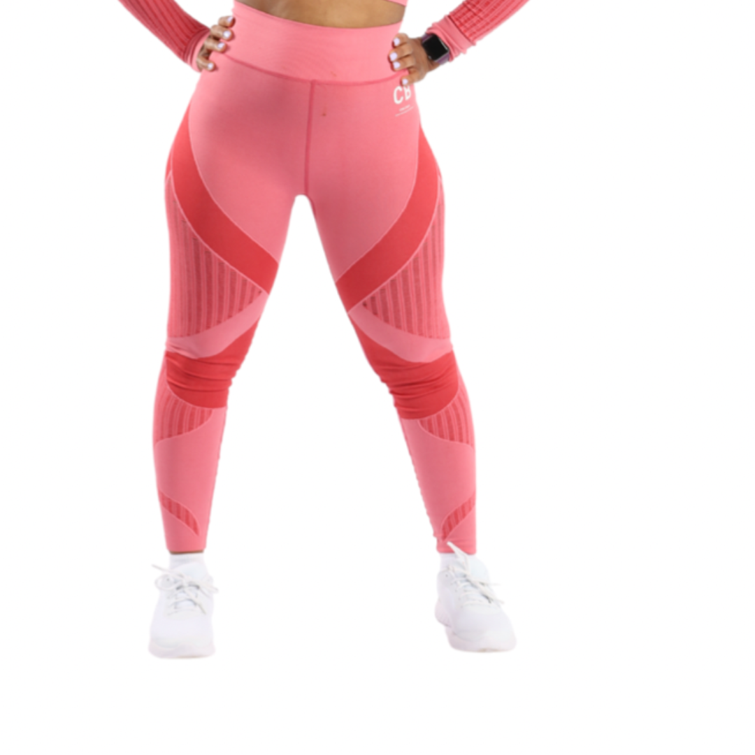 Chic Body Seamless Legging- Blush