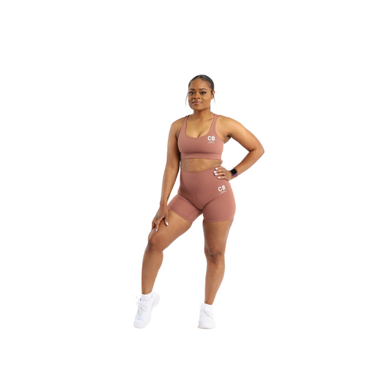 Biker Shorts-Warm Buff