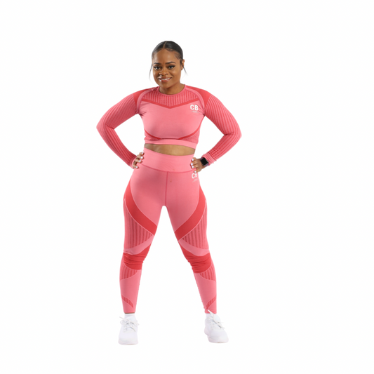 Chic Body Seamless Legging- Blush